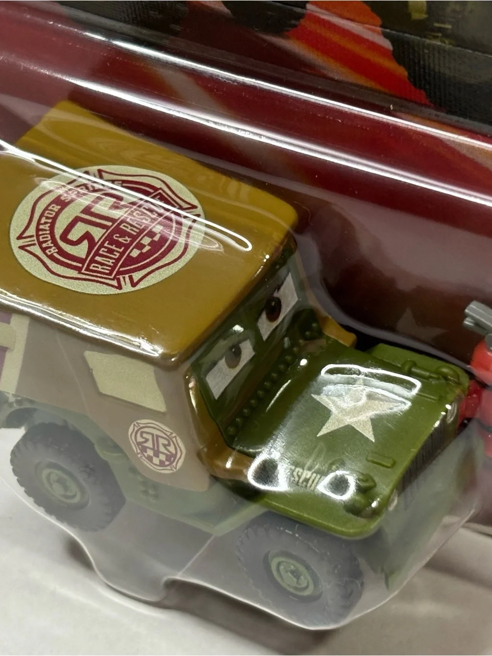 Disney Pixar Cars Race & Rescue Sarge Diecast - Mattel New 1:55